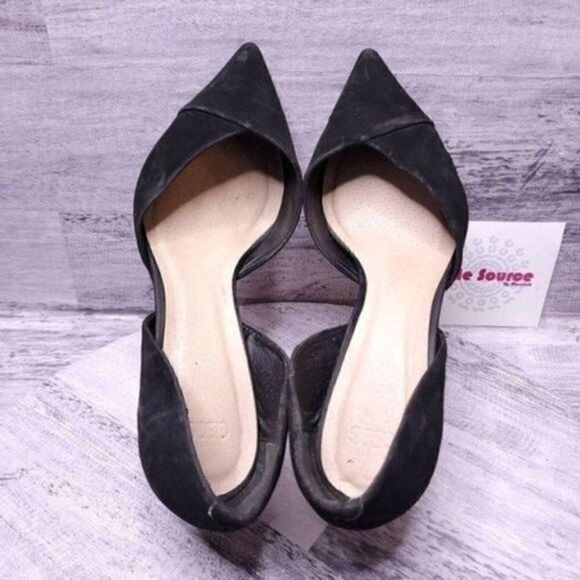 ASOS D'Orsay Pointed Toe Pump Black sz 7 UK Women's sz 9.5 US - Picture 6 of 9